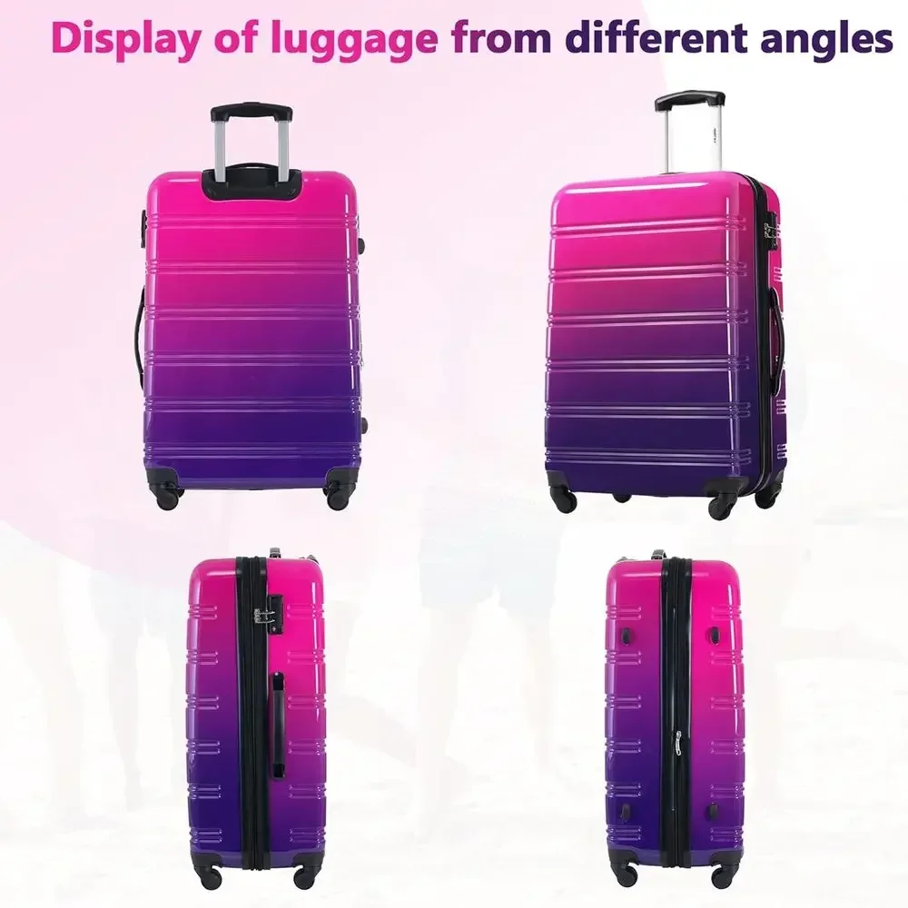 Ensemble de 3 valises rigides  - Expandable Hard Shell Luggage Set avis et prix
