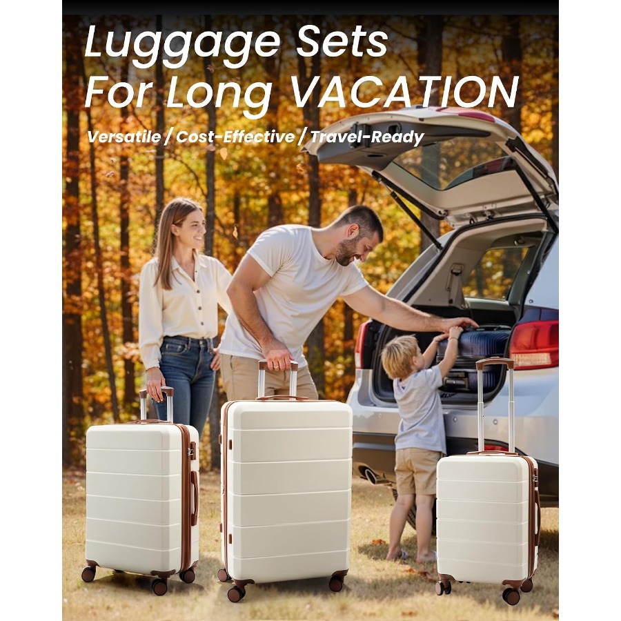 Ensemble de bagages rigides ex - Expandable Hard Shell Luggage Set avis et prix