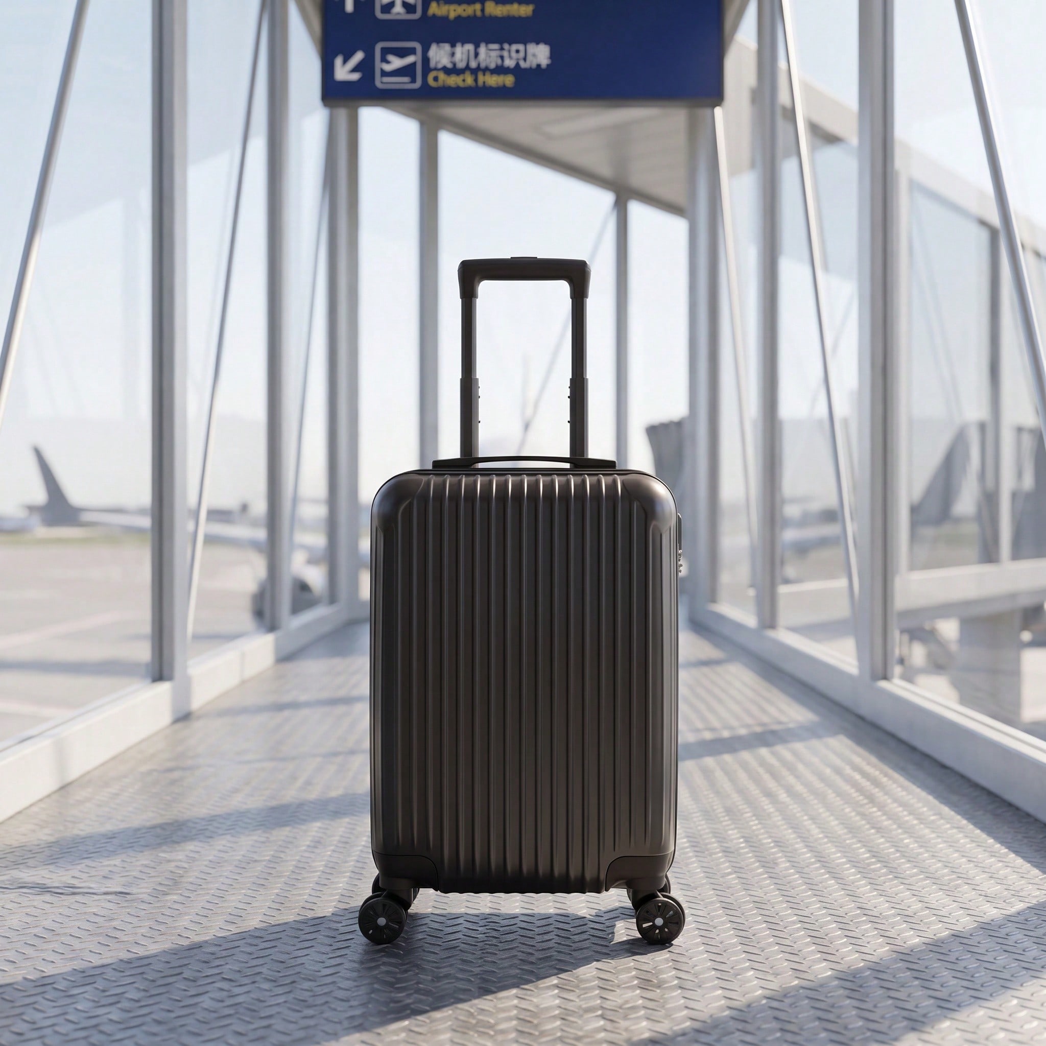 Valise de voyage rigide en ABS - Spinner Wheel Rolling Suitcase 20 Inch avis et prix