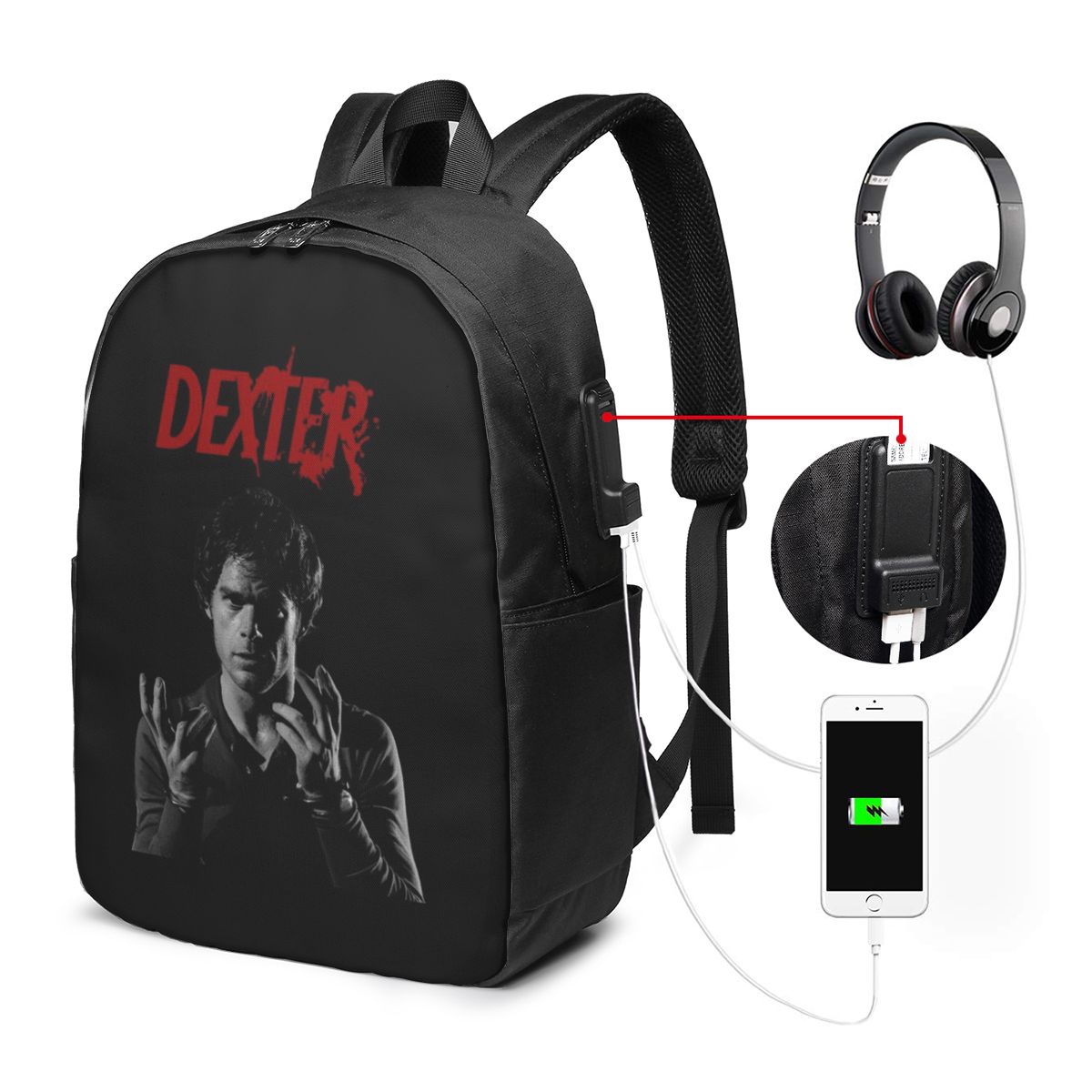 Sac à dos Dexter Morgan pour h - Backpacks avis et prix