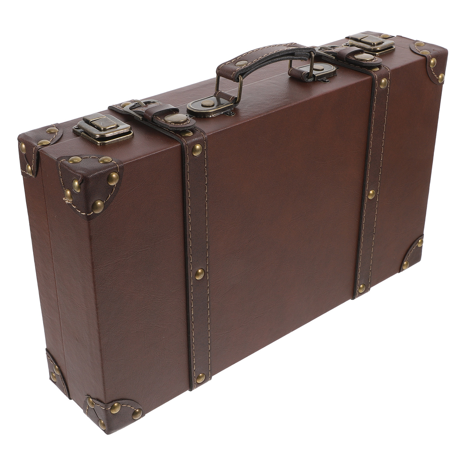 Valise vintage de style britan - Retro Vintage Trunk Suitcase avis et prix