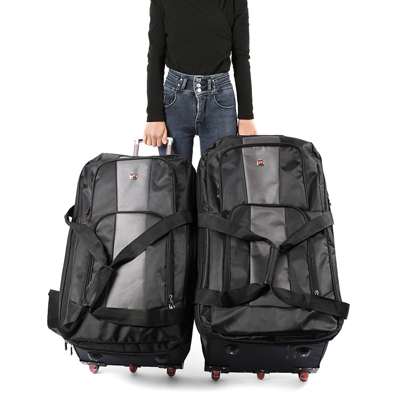 Sacs de chariot à bagages roul - Foldable Rolling Luggage Bag avis et prix